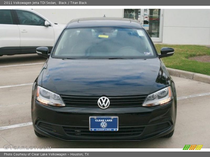Black / Titan Black 2011 Volkswagen Jetta TDI Sedan