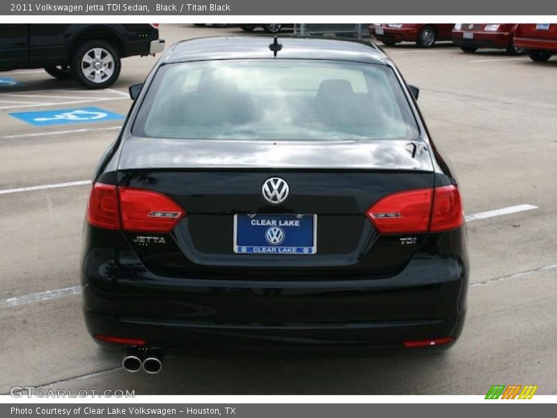 Black / Titan Black 2011 Volkswagen Jetta TDI Sedan