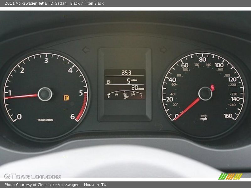  2011 Jetta TDI Sedan TDI Sedan Gauges
