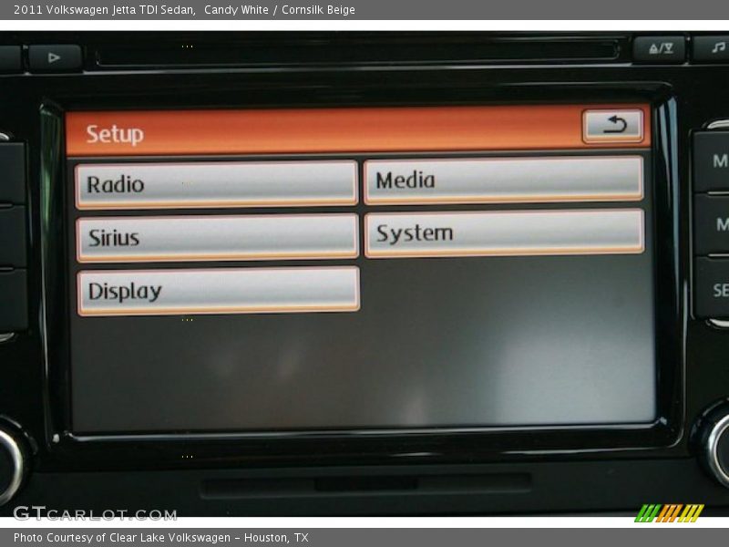 Controls of 2011 Jetta TDI Sedan