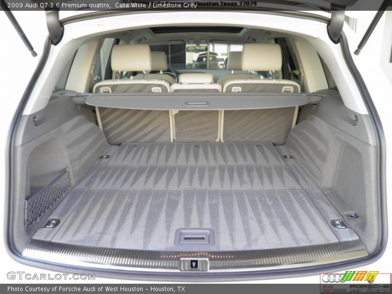 Calla White / Limestone Grey 2009 Audi Q7 3.6 Premium quattro
