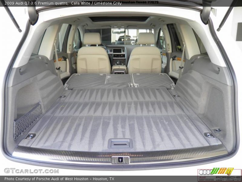 Calla White / Limestone Grey 2009 Audi Q7 3.6 Premium quattro