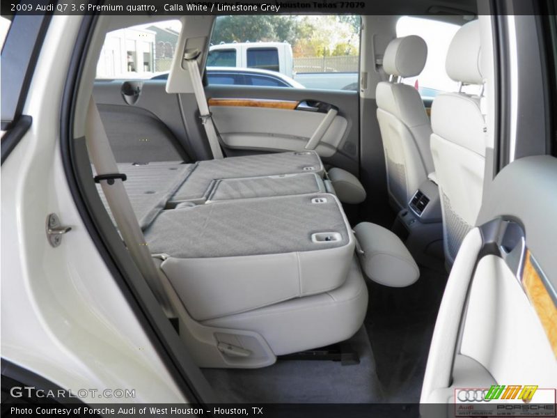 Calla White / Limestone Grey 2009 Audi Q7 3.6 Premium quattro