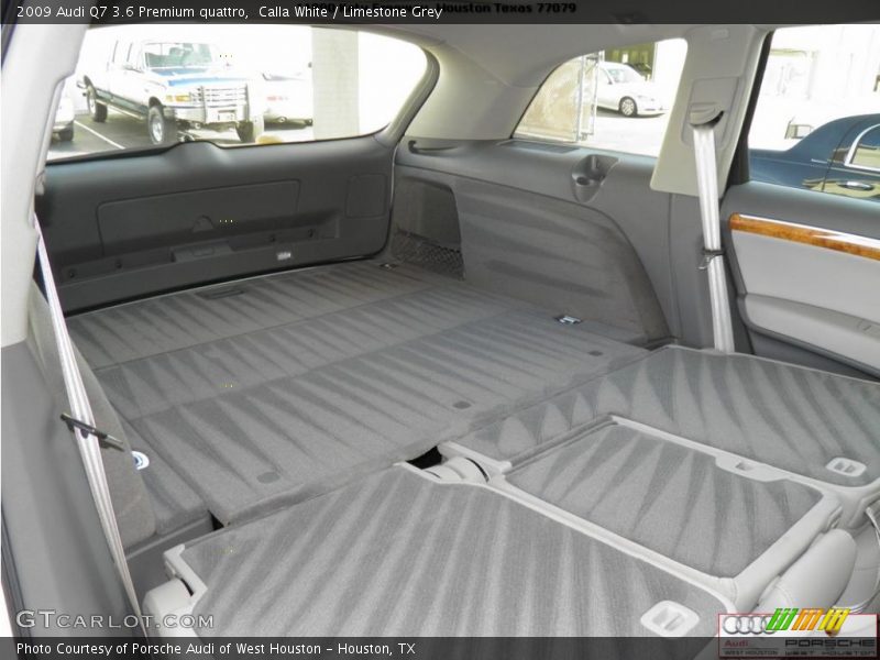 Calla White / Limestone Grey 2009 Audi Q7 3.6 Premium quattro