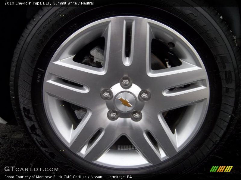 Summit White / Neutral 2010 Chevrolet Impala LT