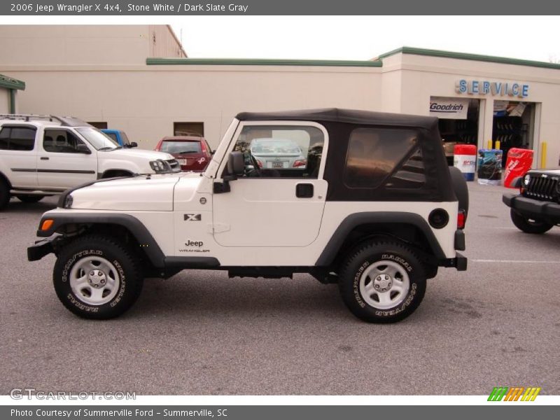 Stone White / Dark Slate Gray 2006 Jeep Wrangler X 4x4