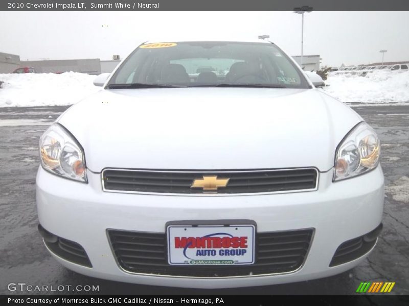 Summit White / Neutral 2010 Chevrolet Impala LT