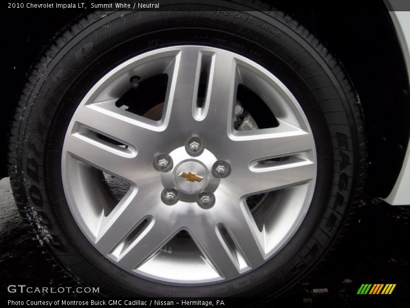 Summit White / Neutral 2010 Chevrolet Impala LT