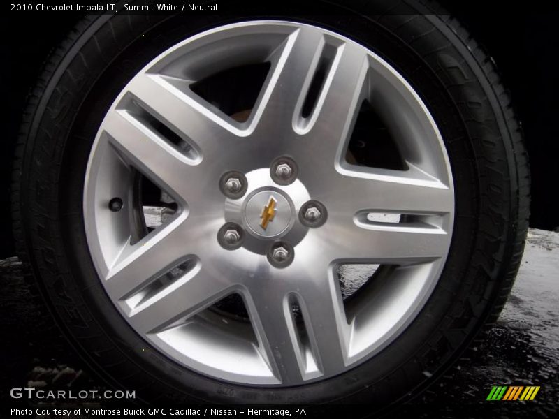 Summit White / Neutral 2010 Chevrolet Impala LT
