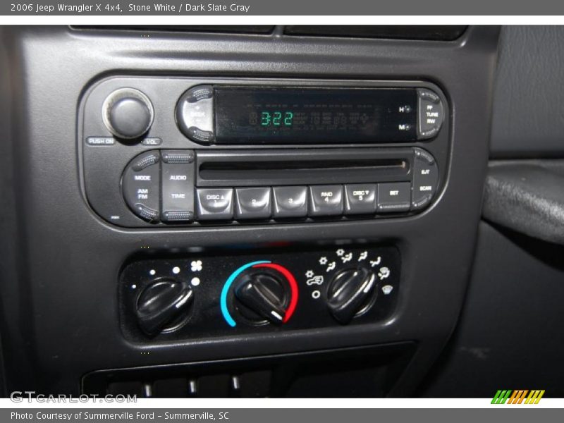 Stone White / Dark Slate Gray 2006 Jeep Wrangler X 4x4
