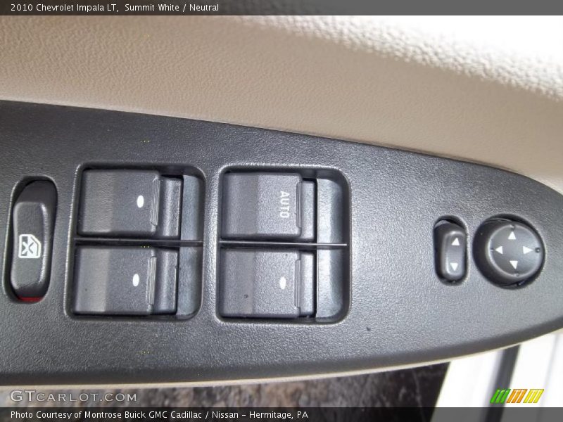 Summit White / Neutral 2010 Chevrolet Impala LT