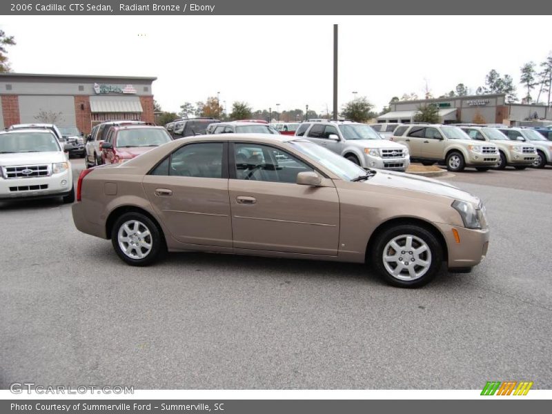 Radiant Bronze / Ebony 2006 Cadillac CTS Sedan