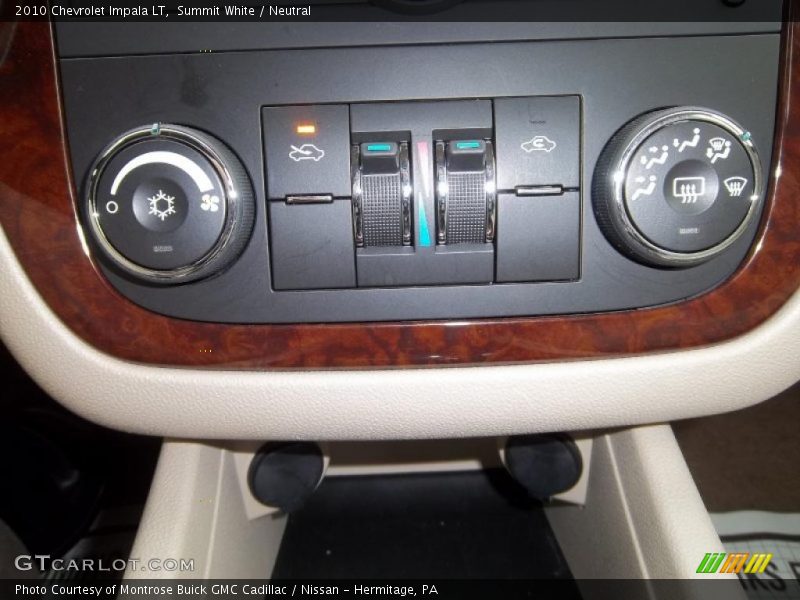 Summit White / Neutral 2010 Chevrolet Impala LT