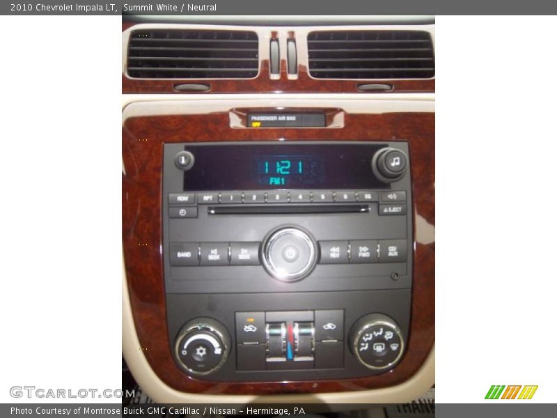 Summit White / Neutral 2010 Chevrolet Impala LT