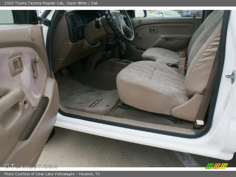  2003 Tacoma Regular Cab Oak Interior