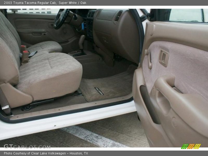 Super White / Oak 2003 Toyota Tacoma Regular Cab