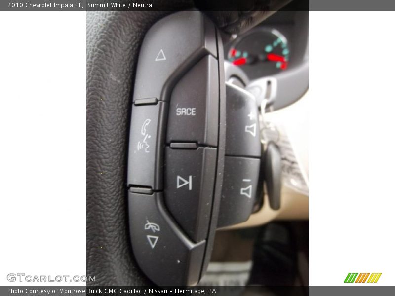 Summit White / Neutral 2010 Chevrolet Impala LT