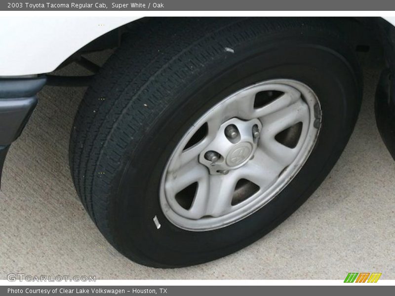 Super White / Oak 2003 Toyota Tacoma Regular Cab