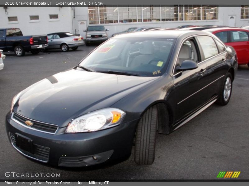 Cyber Gray Metallic / Gray 2010 Chevrolet Impala LT