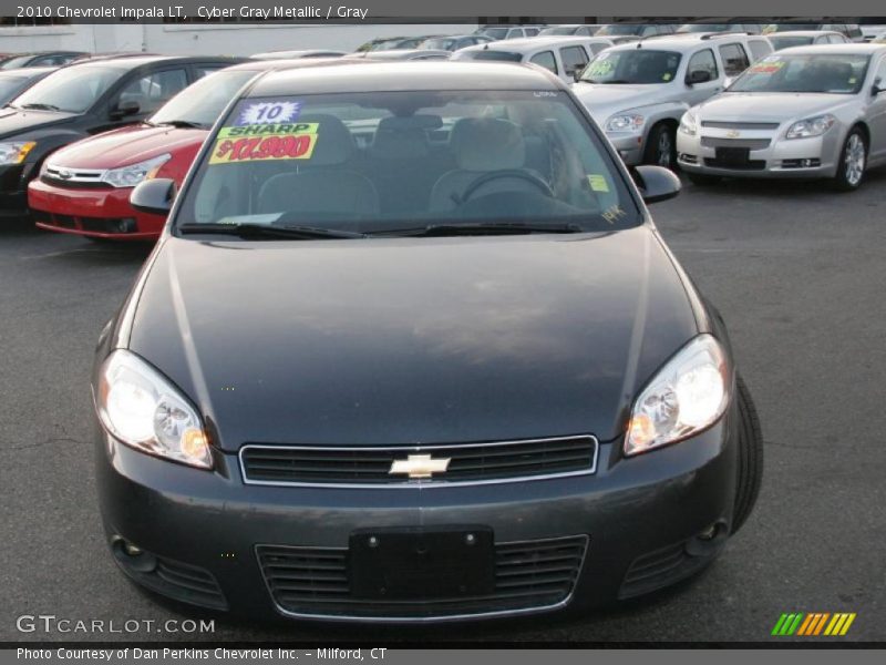 Cyber Gray Metallic / Gray 2010 Chevrolet Impala LT