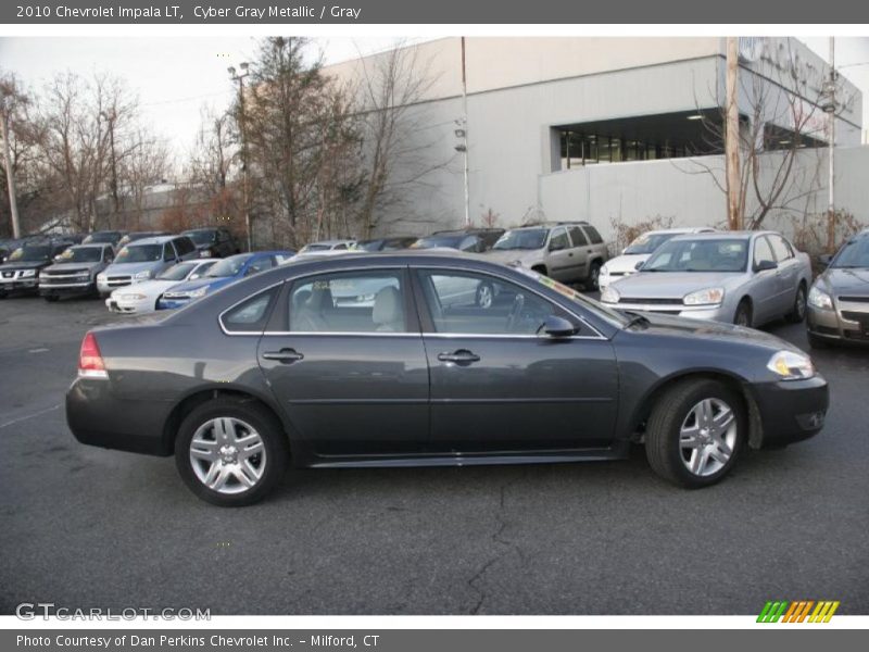 Cyber Gray Metallic / Gray 2010 Chevrolet Impala LT