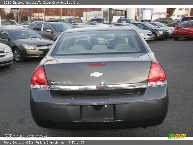 Cyber Gray Metallic / Gray 2010 Chevrolet Impala LT