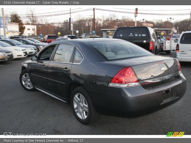 Cyber Gray Metallic / Gray 2010 Chevrolet Impala LT