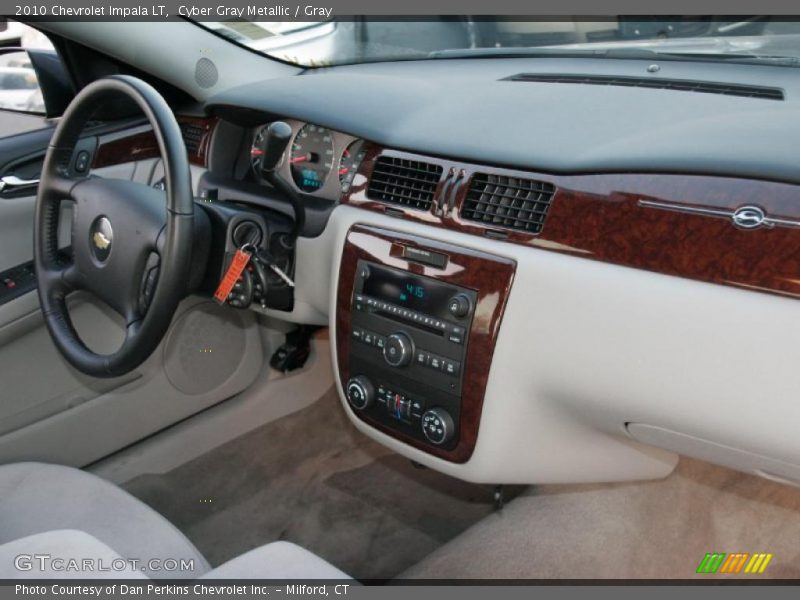 Cyber Gray Metallic / Gray 2010 Chevrolet Impala LT
