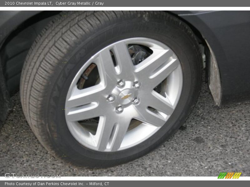 Cyber Gray Metallic / Gray 2010 Chevrolet Impala LT