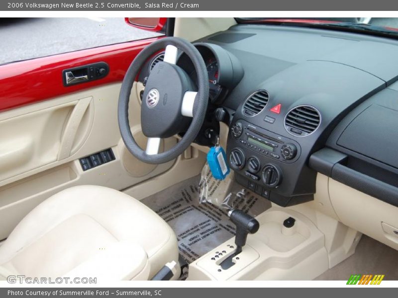 Salsa Red / Cream 2006 Volkswagen New Beetle 2.5 Convertible