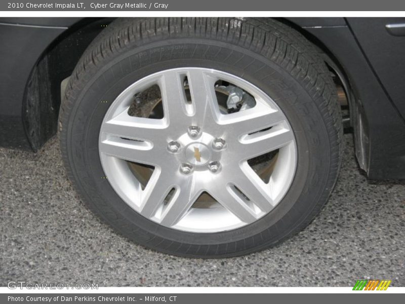 Cyber Gray Metallic / Gray 2010 Chevrolet Impala LT