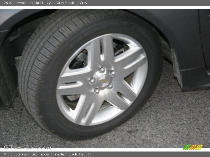 Cyber Gray Metallic / Gray 2010 Chevrolet Impala LT