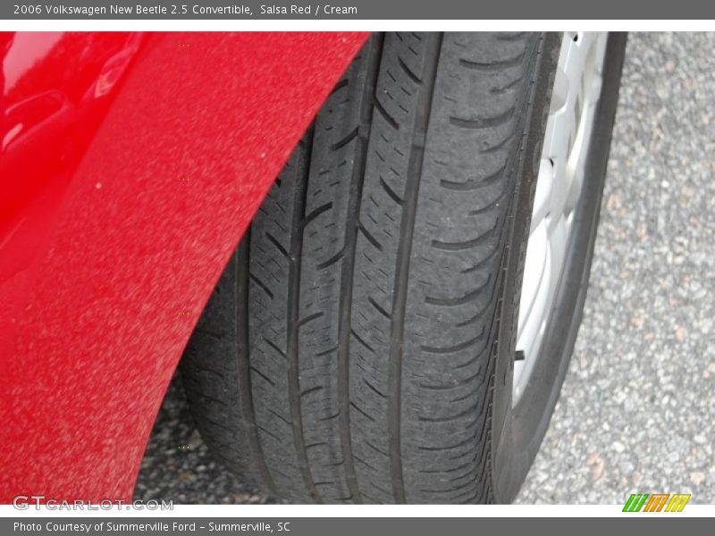 Salsa Red / Cream 2006 Volkswagen New Beetle 2.5 Convertible