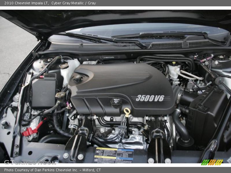 Cyber Gray Metallic / Gray 2010 Chevrolet Impala LT