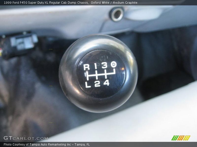  1999 F450 Super Duty XL Regular Cab Dump Chassis 4 Speed Automatic Shifter