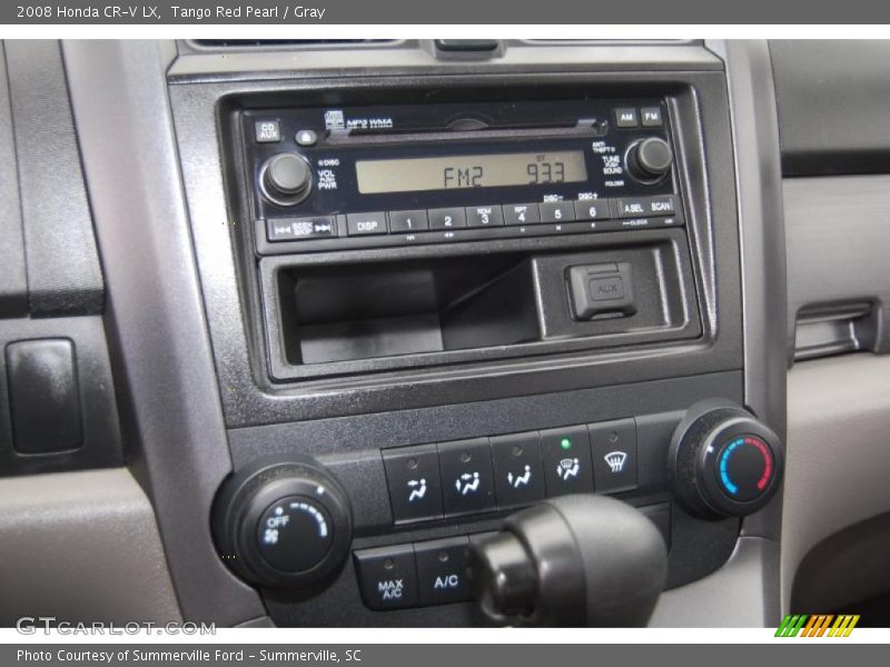 Tango Red Pearl / Gray 2008 Honda CR-V LX