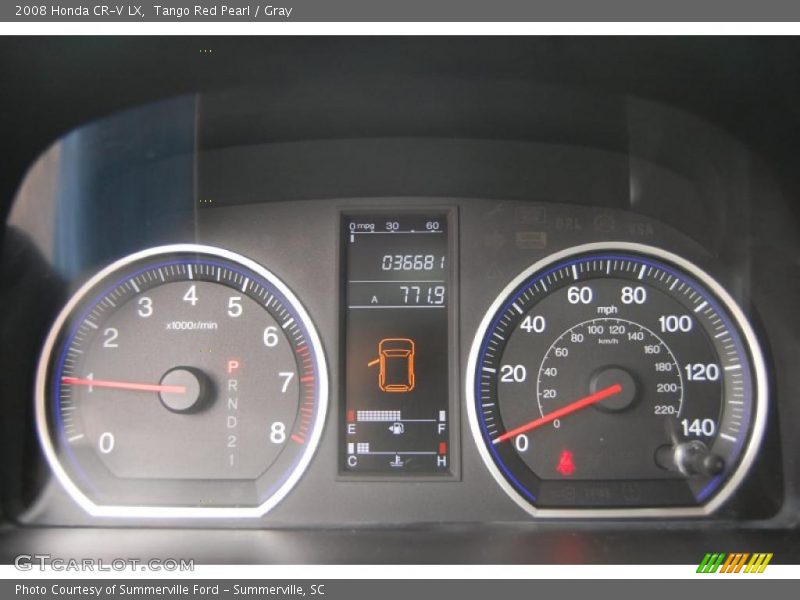  2008 CR-V LX LX Gauges