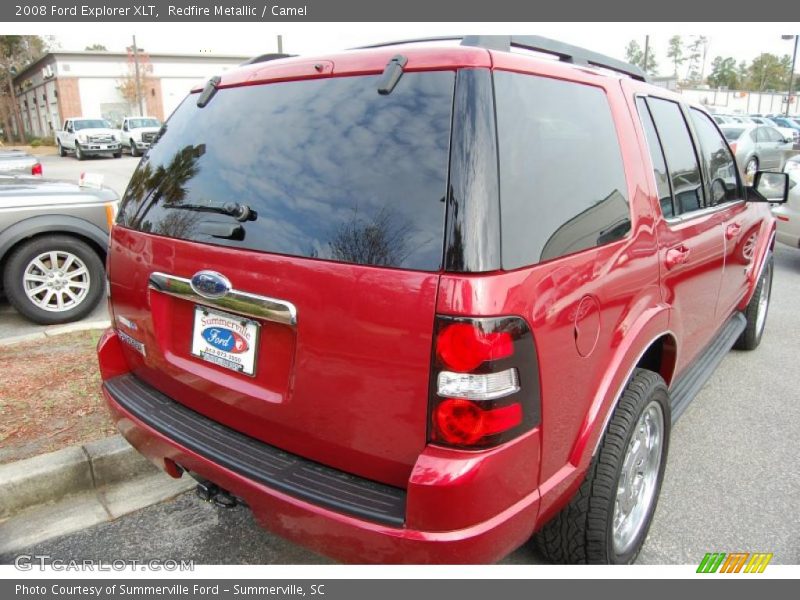 Redfire Metallic / Camel 2008 Ford Explorer XLT
