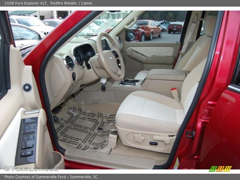 Redfire Metallic / Camel 2008 Ford Explorer XLT