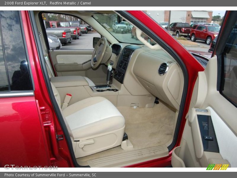 Redfire Metallic / Camel 2008 Ford Explorer XLT