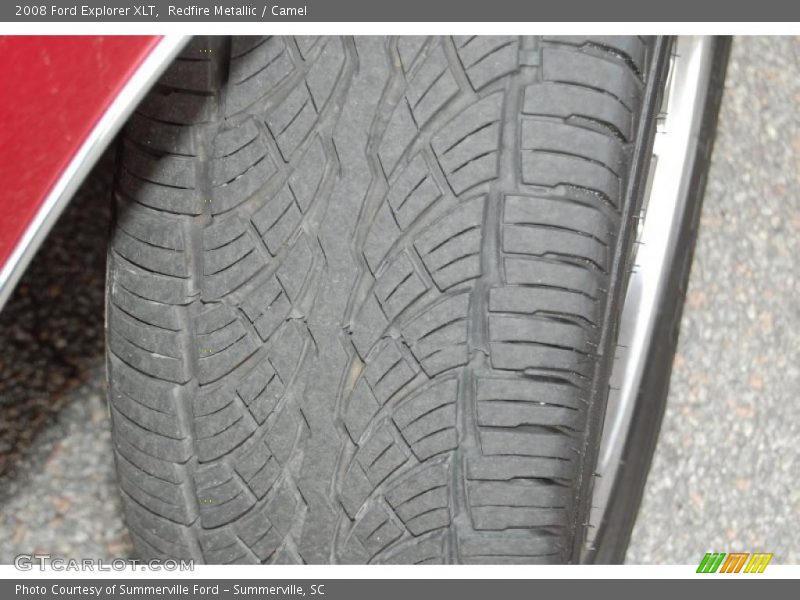 Redfire Metallic / Camel 2008 Ford Explorer XLT