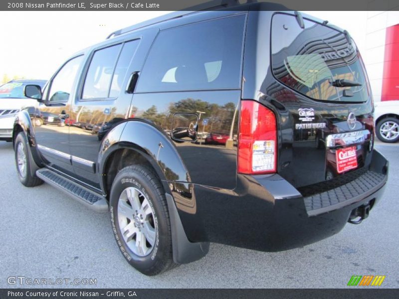 Super Black / Cafe Latte 2008 Nissan Pathfinder LE