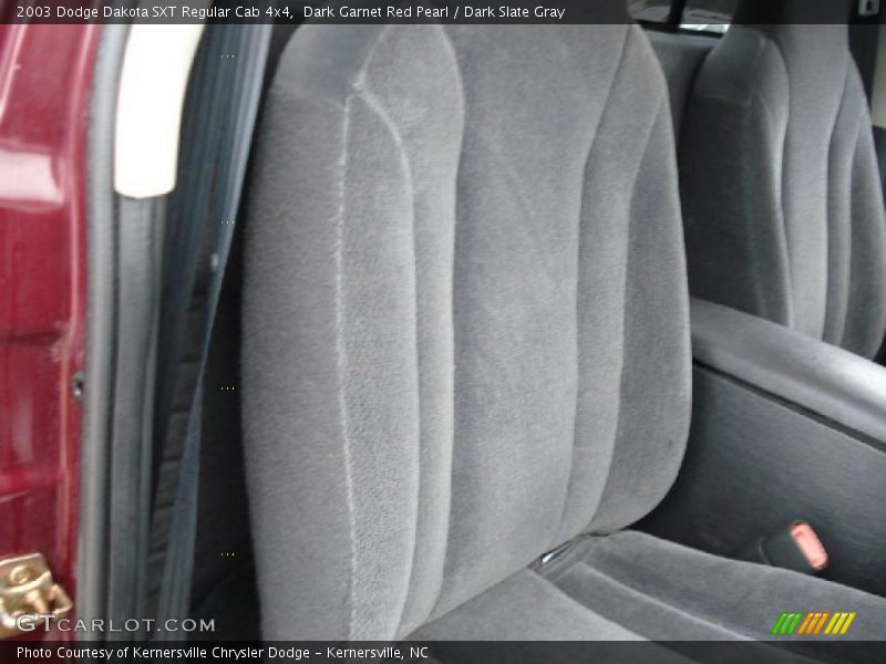 Dark Garnet Red Pearl / Dark Slate Gray 2003 Dodge Dakota SXT Regular Cab 4x4