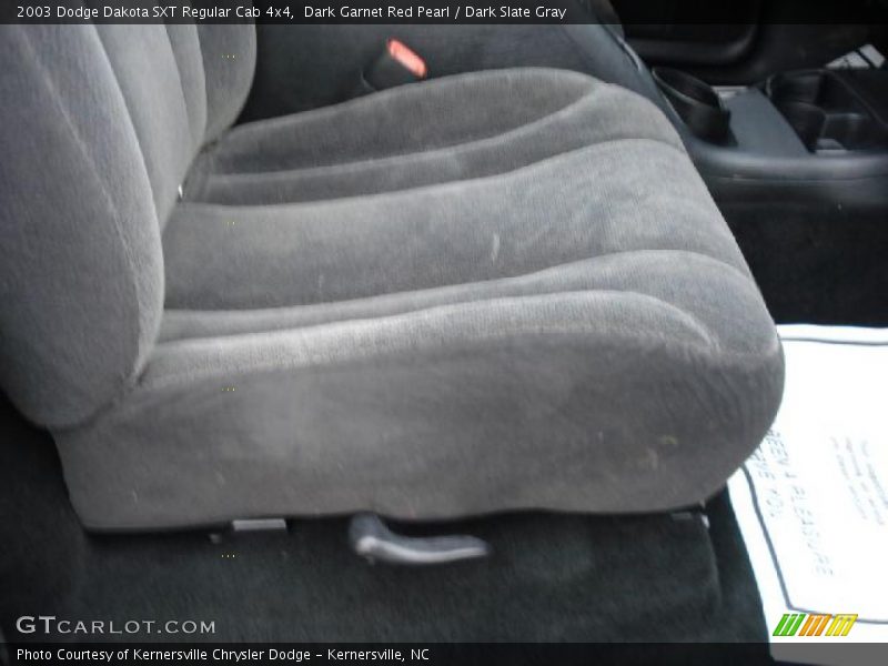 Dark Garnet Red Pearl / Dark Slate Gray 2003 Dodge Dakota SXT Regular Cab 4x4