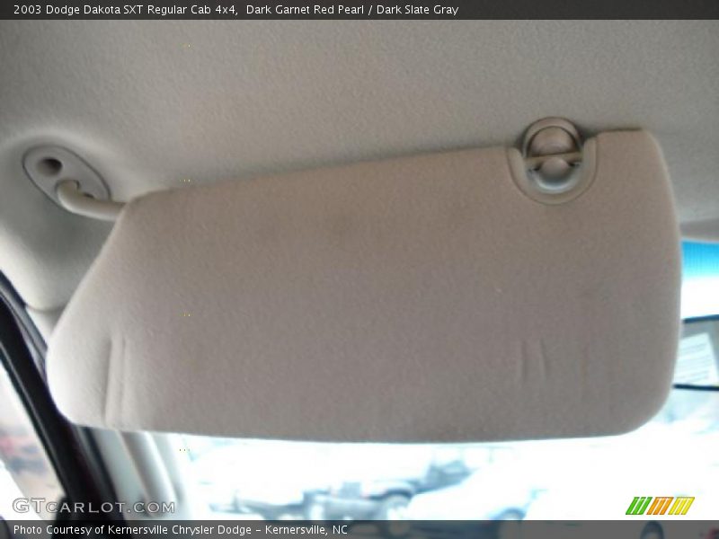 Dark Garnet Red Pearl / Dark Slate Gray 2003 Dodge Dakota SXT Regular Cab 4x4