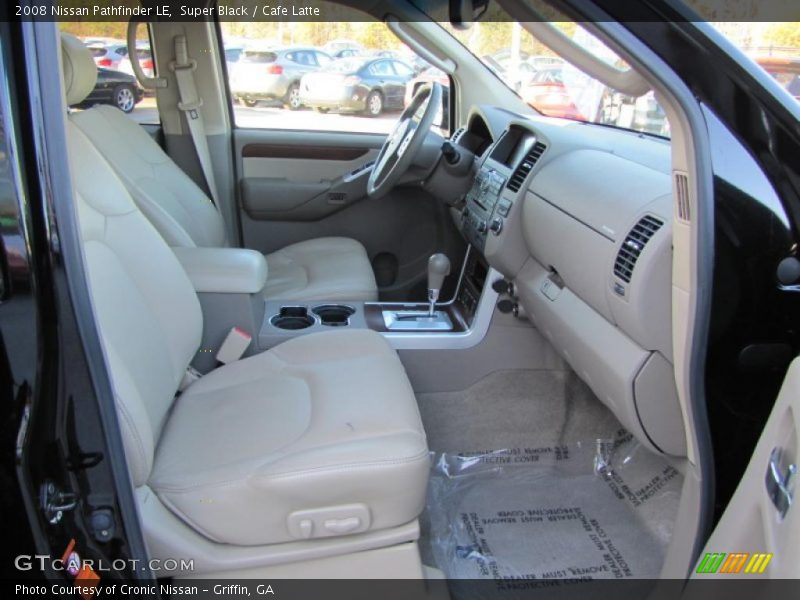 Super Black / Cafe Latte 2008 Nissan Pathfinder LE