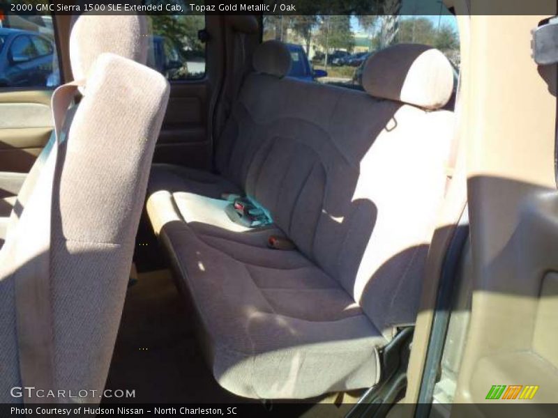 Topaz Gold Metallic / Oak 2000 GMC Sierra 1500 SLE Extended Cab