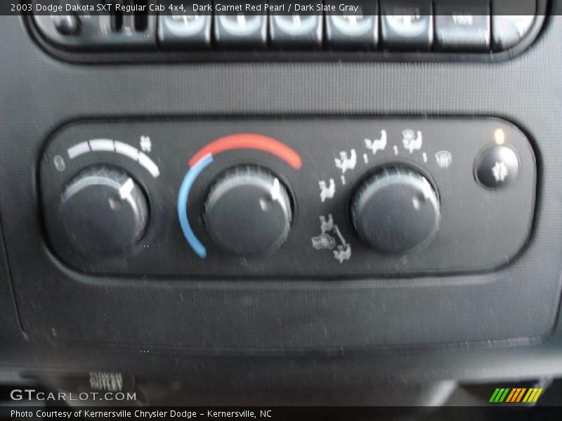 Dark Garnet Red Pearl / Dark Slate Gray 2003 Dodge Dakota SXT Regular Cab 4x4