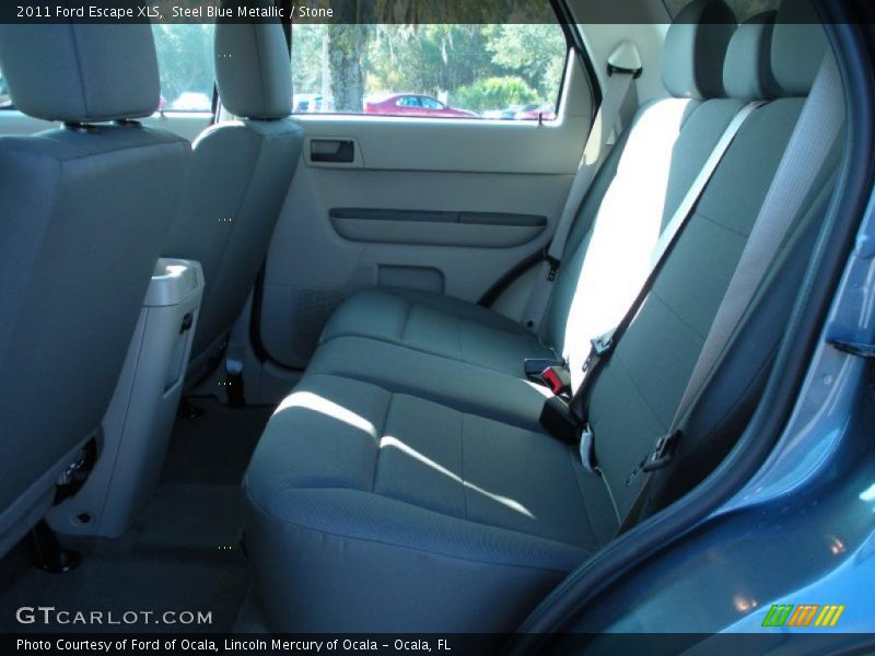 Steel Blue Metallic / Stone 2011 Ford Escape XLS