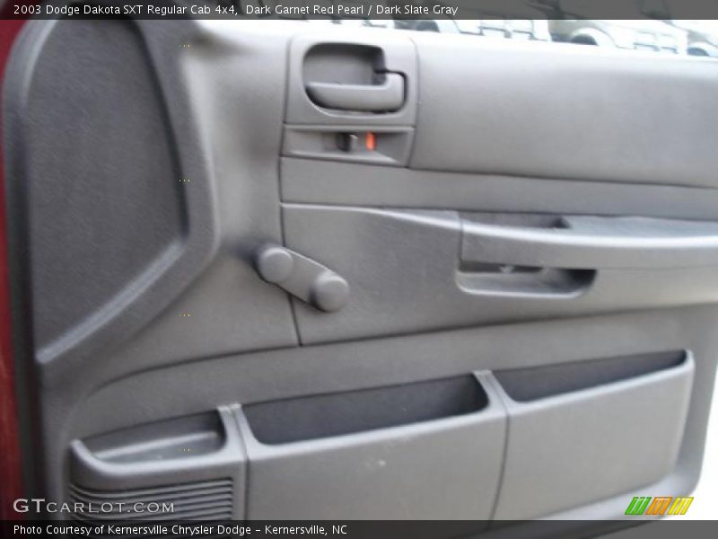 Dark Garnet Red Pearl / Dark Slate Gray 2003 Dodge Dakota SXT Regular Cab 4x4